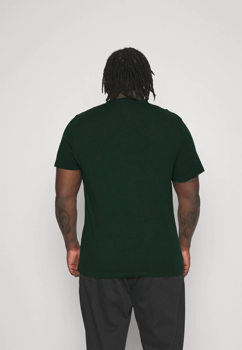 Pier One 5 PACK - T-Shirt Basic - Dark Green/beige/light Blue - Image 3
