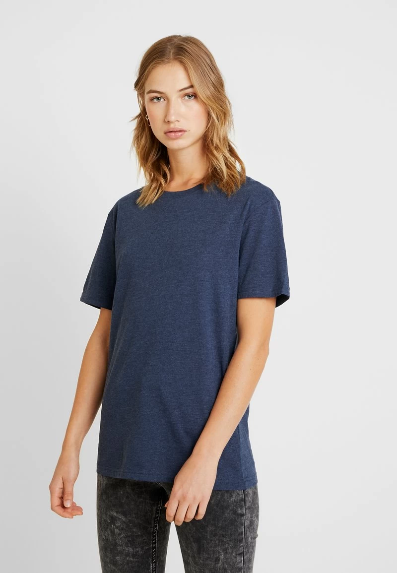 Pier One T-Shirt Basic - Dark Blue Melange - Image 4