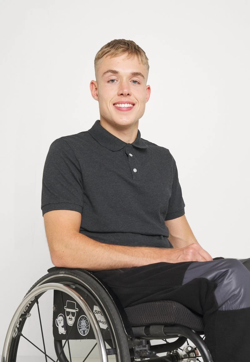 Pier One Poloshirt - Dark Grey - Image 4