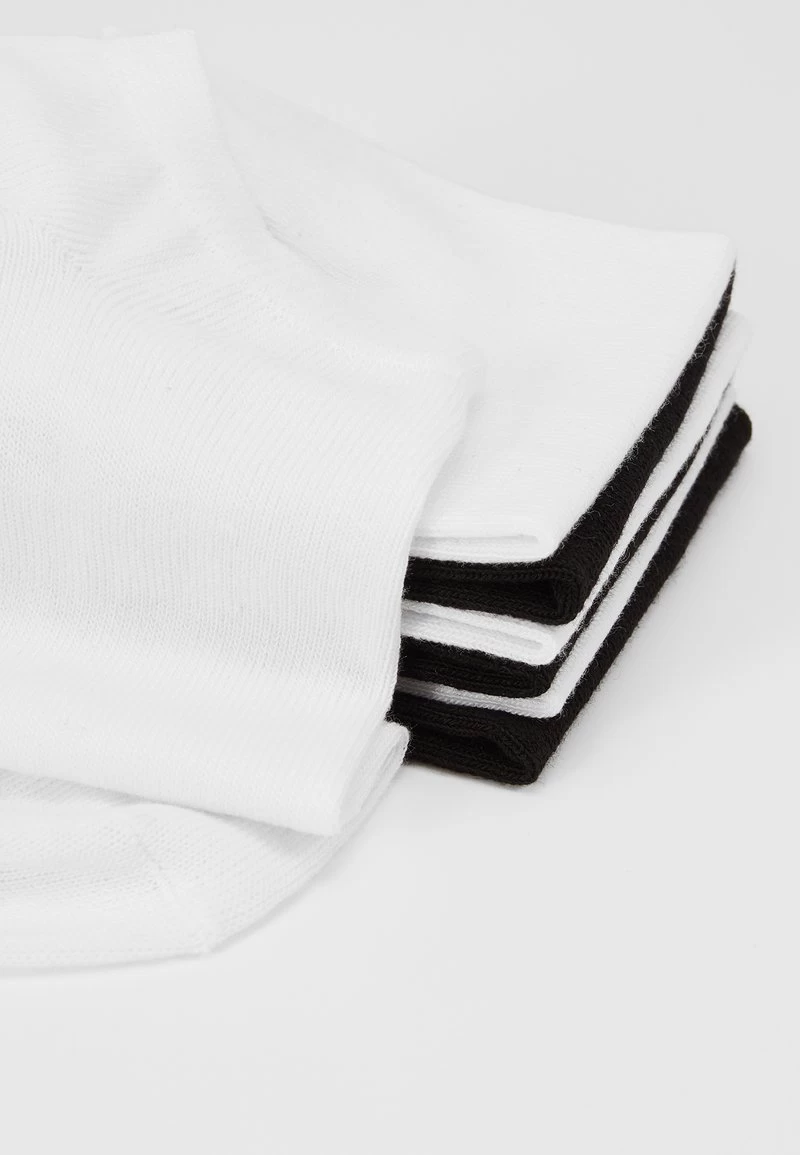 Pier One 7 PACK - Socken - White/black - Image 3