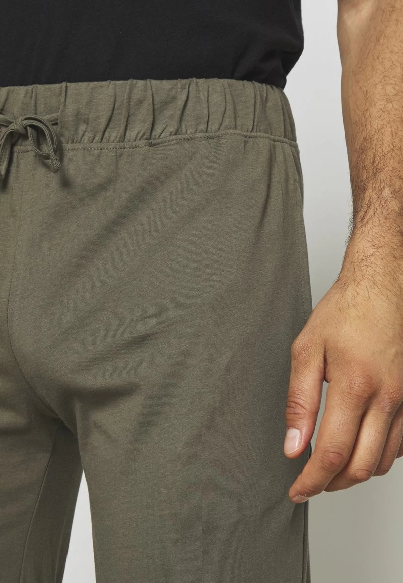 Pier One 2 PACK - Nachtwäsche Hose - Black/khaki – Bild 6