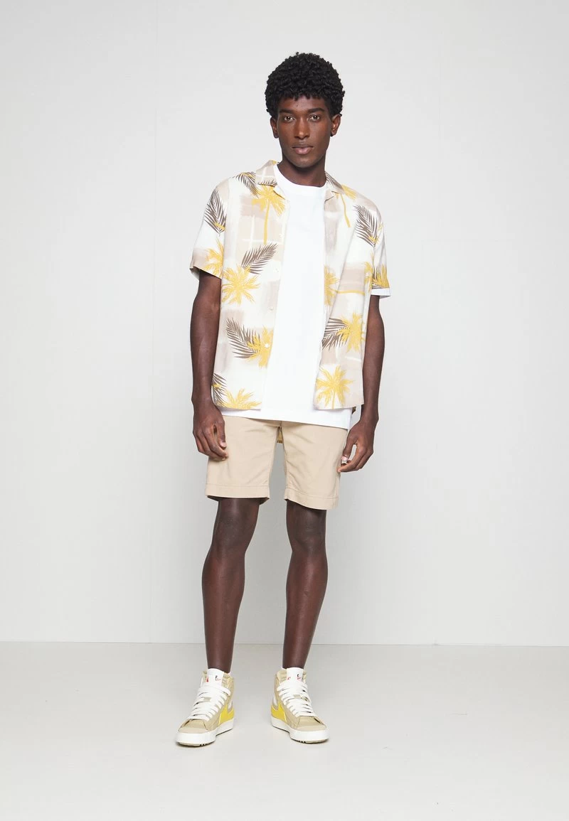 Pier One 2 PACK - Shorts - Dark Blue/tan - Image 3