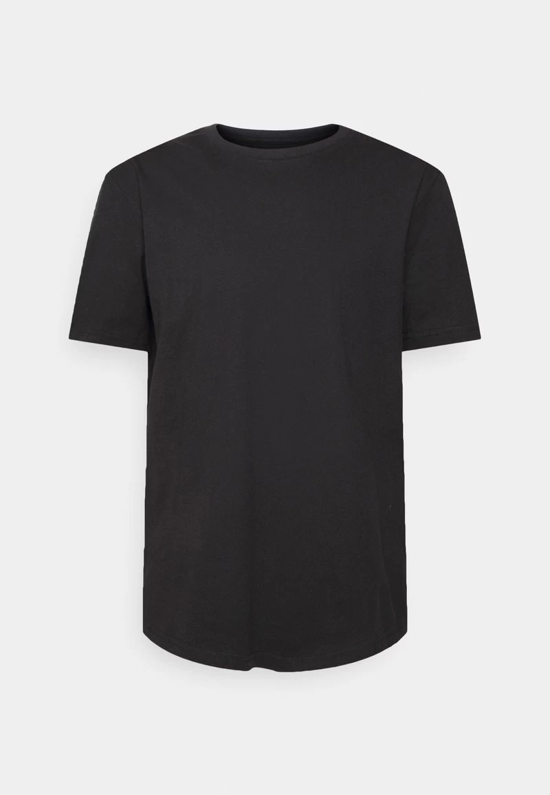 Pier One 7 PACK - T-Shirt Basic - Mottled Dark Grey/white/black - Image 2