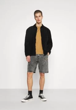 Pier One T-Shirt Basic - Brown/white/black