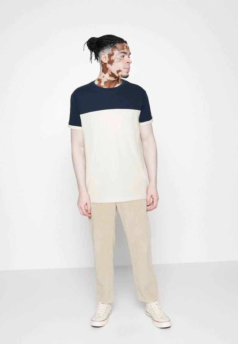 Pier One T-Shirt Print - Dark Blue/white - Image 2