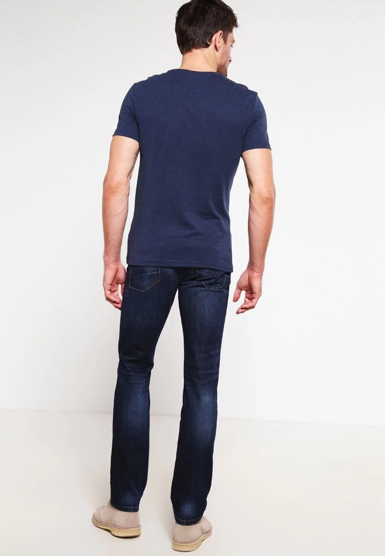 Pier One T-Shirt Basic - Dark Blue Melange - Image 3