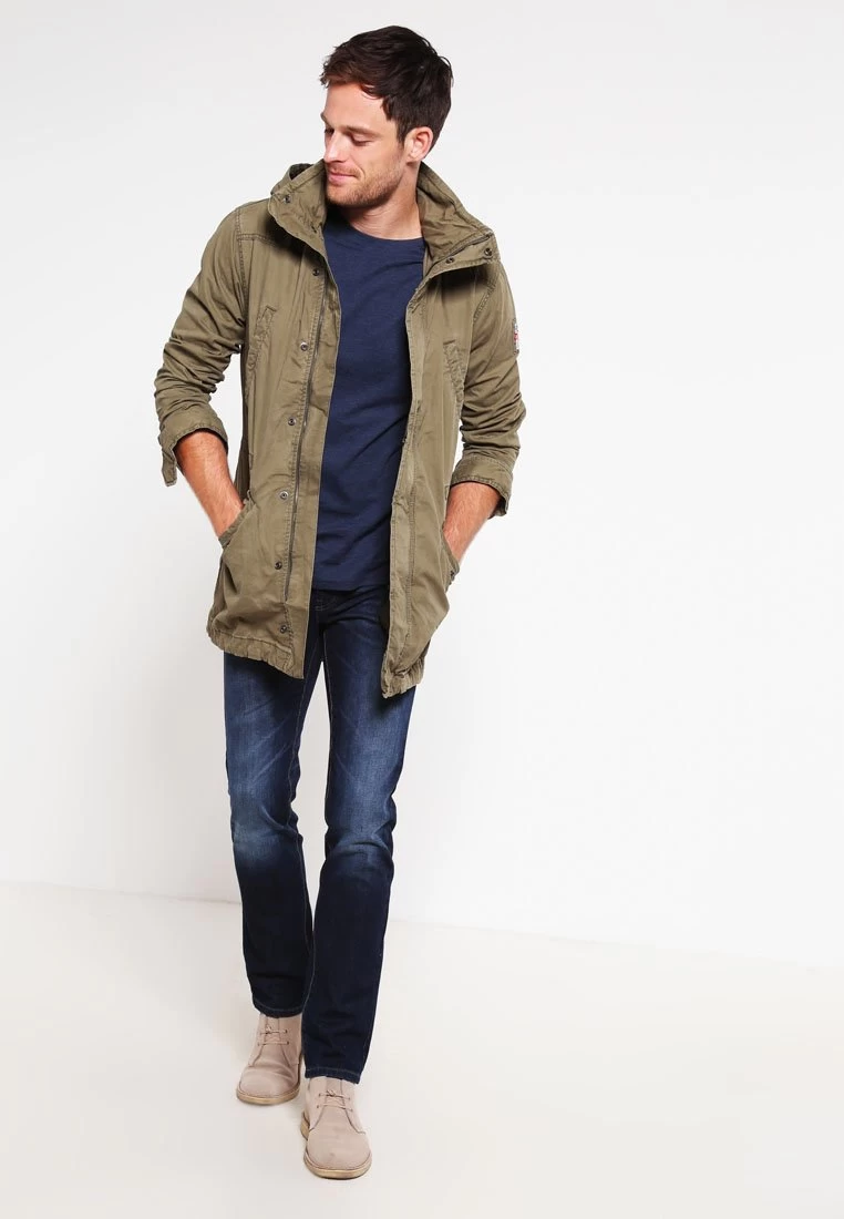 Pier One T-Shirt Basic - Dark Blue Melange - Image 2