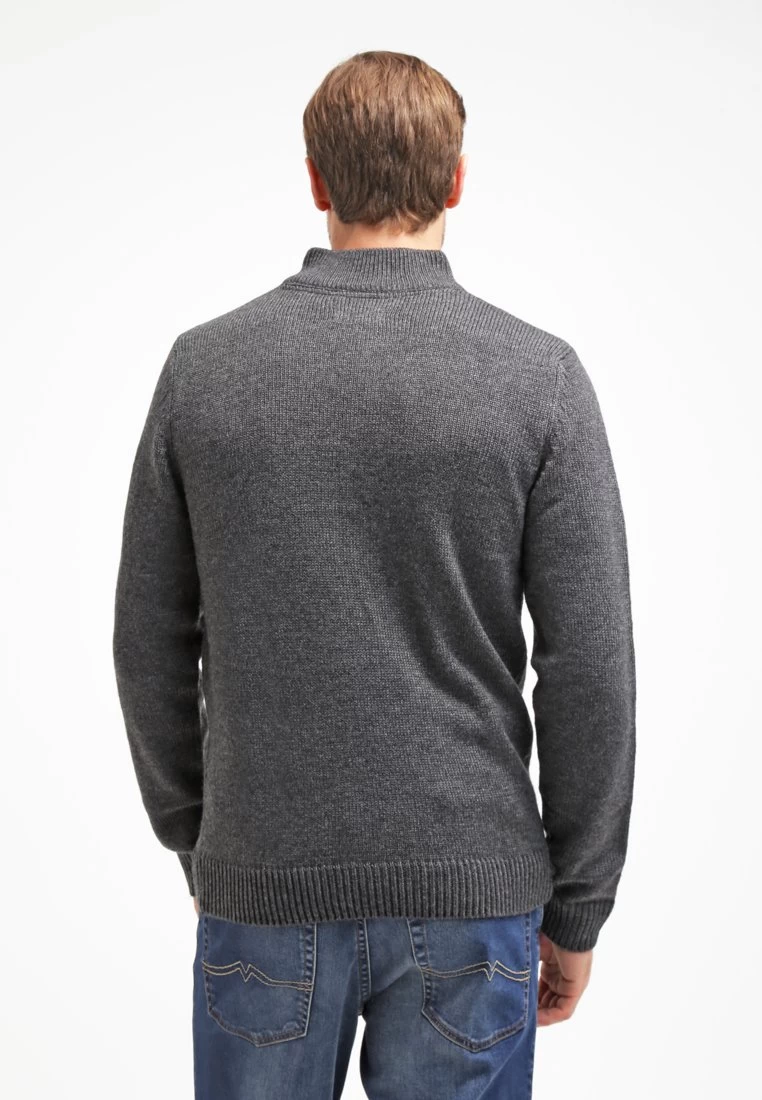 Pier One Strickpullover - Dark Grey Melange - Image 3
