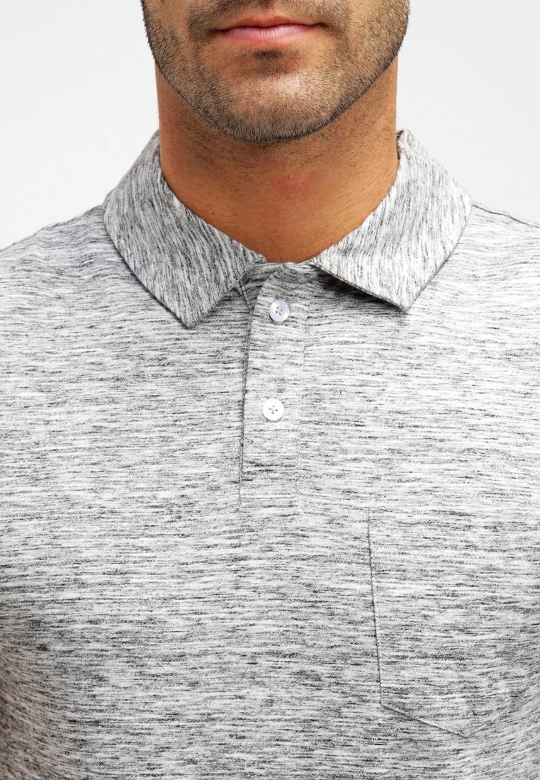 Pier One Poloshirt - Grey Melange - Image 4