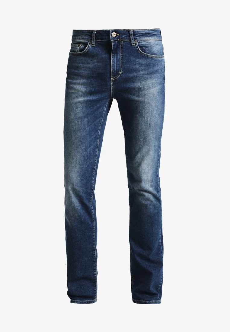 Pier One Jeans Straight Leg - Washed Dark Blue - Image 5