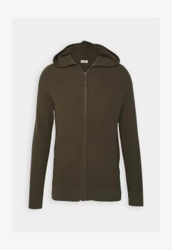 Pier One Strickjacke - Olive