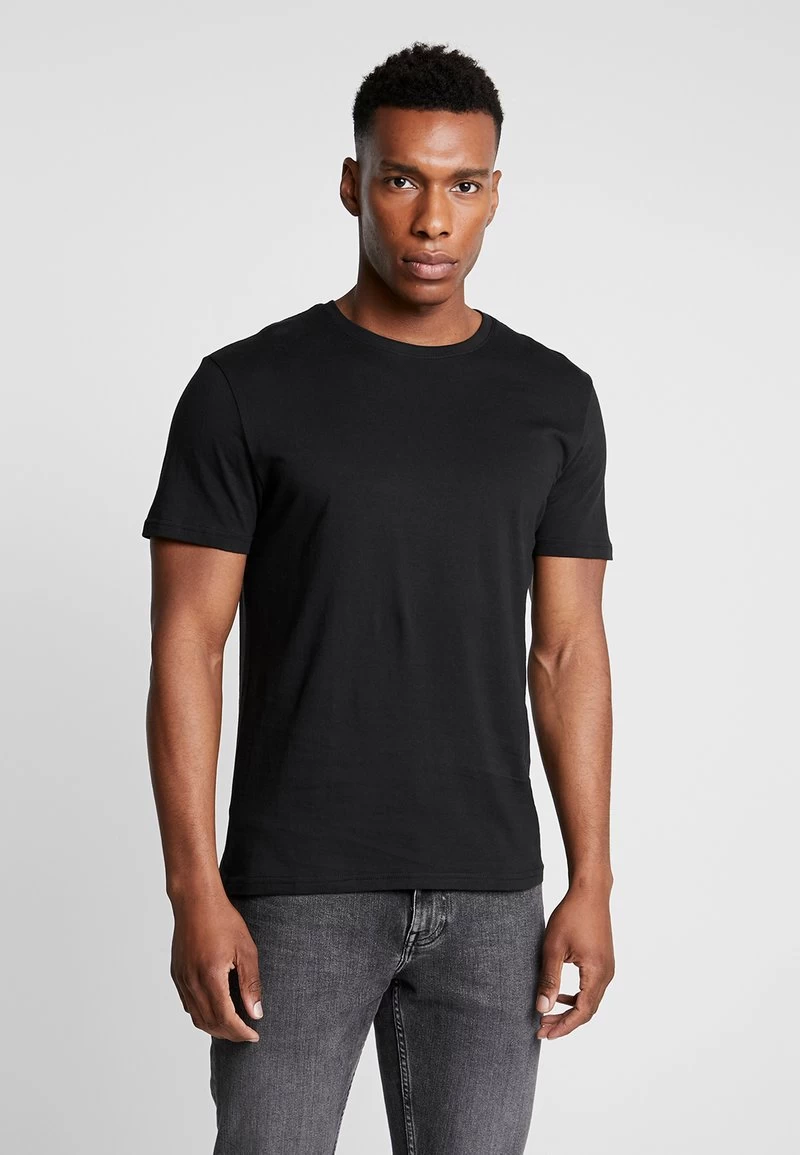 Pier One T-Shirt Basic - Mottled Bordeaux/white – Bild 2