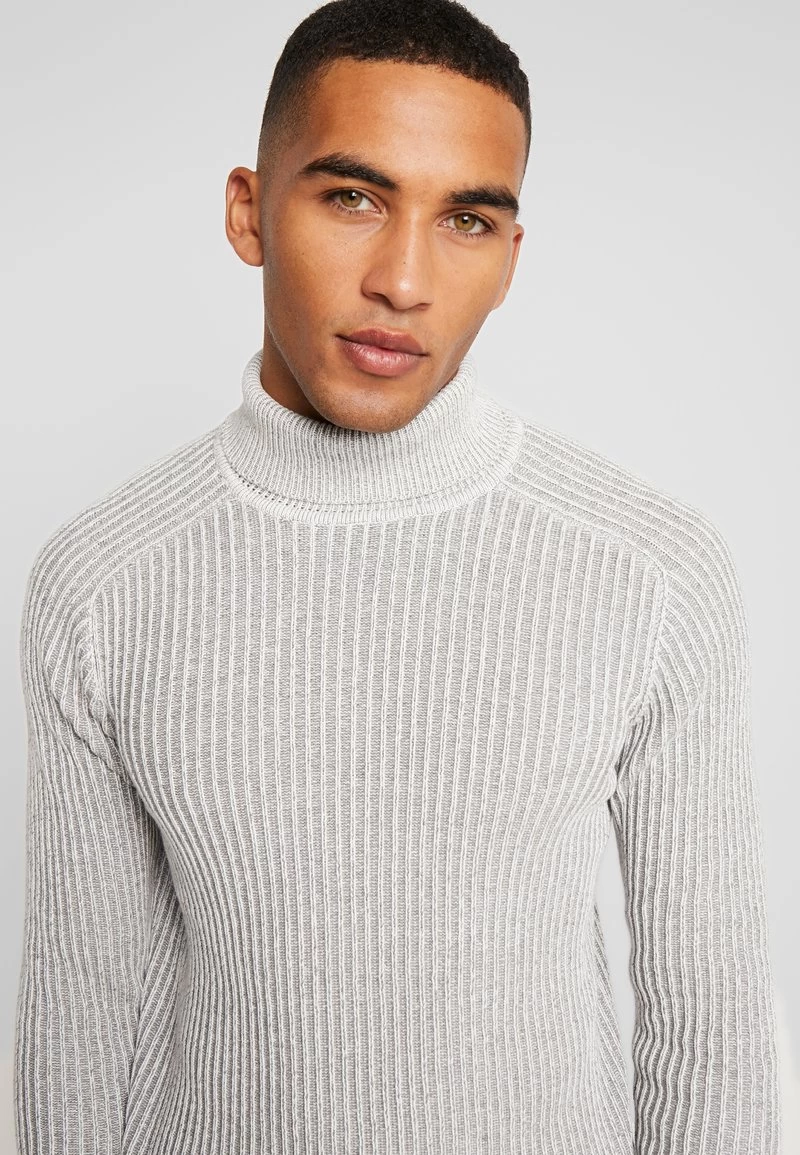 Pier One Strickpullover - 111 - Mottled Light Grey - Image 4