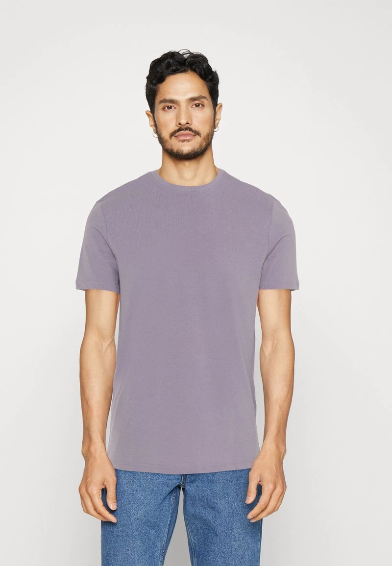 Pier One T-Shirt Basic - White/off-white/lilac - Image 5