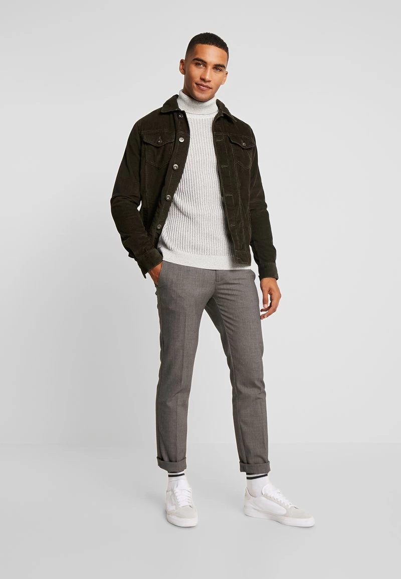 Pier One Strickpullover - 111 - Mottled Light Grey - Image 2