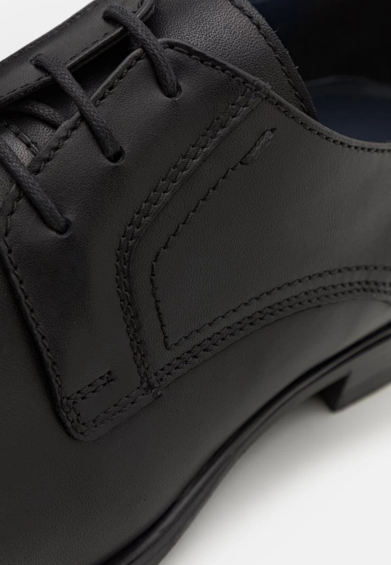 Pier One LEATHER - Schnürer - Black - Image 6