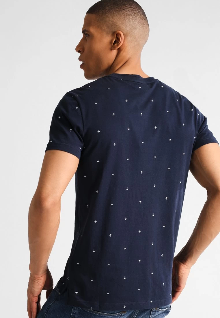 Pier One T-Shirt Print - Navy - Image 3