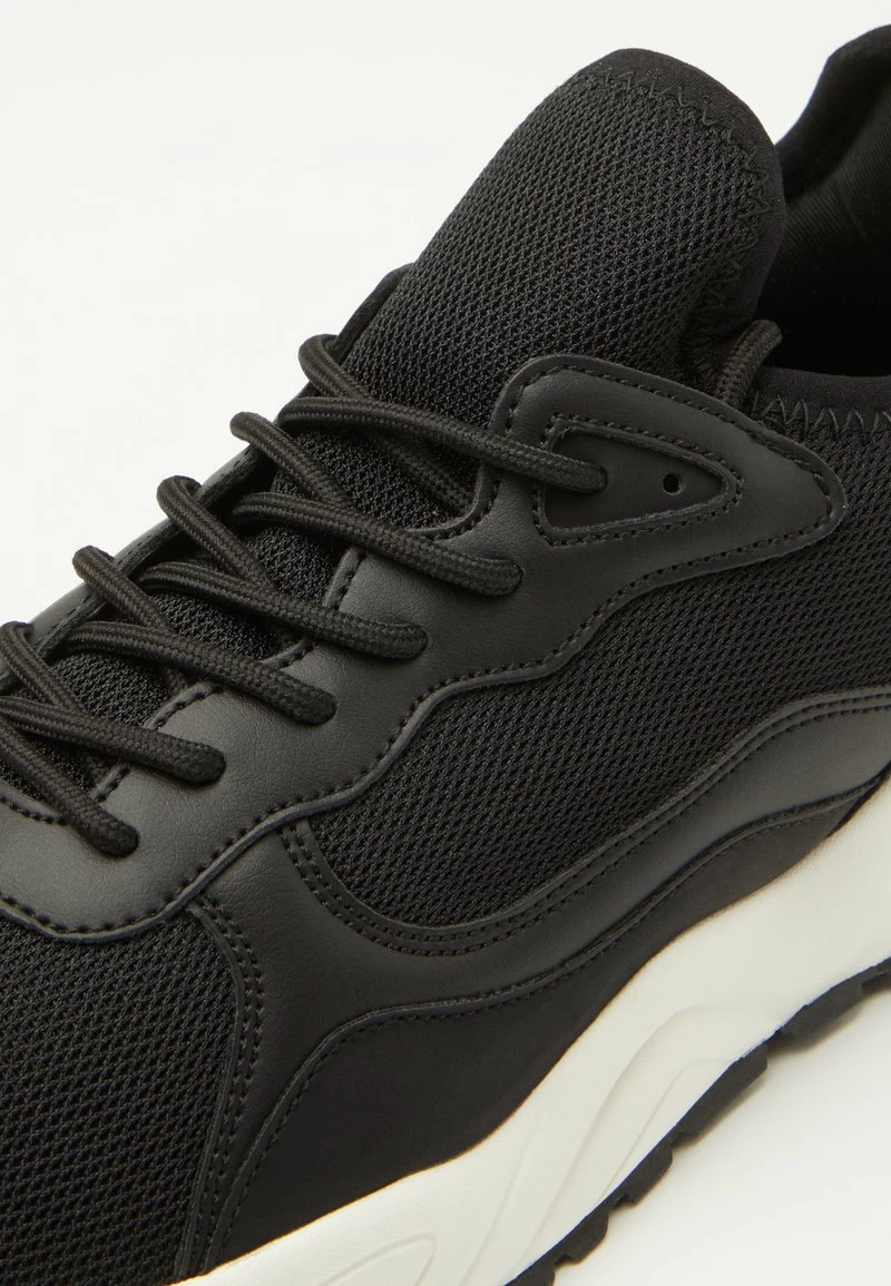 Pier One UNISEX - Sneaker Low - Black/white – Bild 6