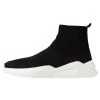 Pier One Sneaker High - Black/white