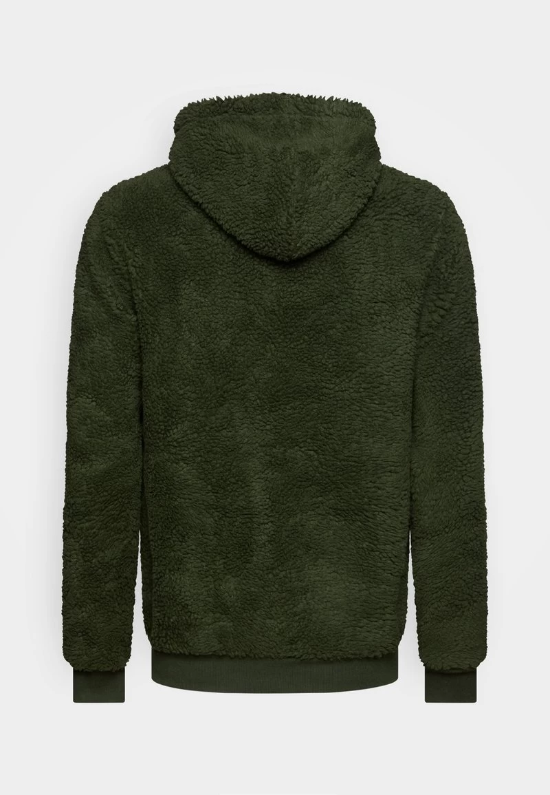 Pier One BORG ZIP-UP JACKET - Fleecejacke - Dark Green – Bild 2