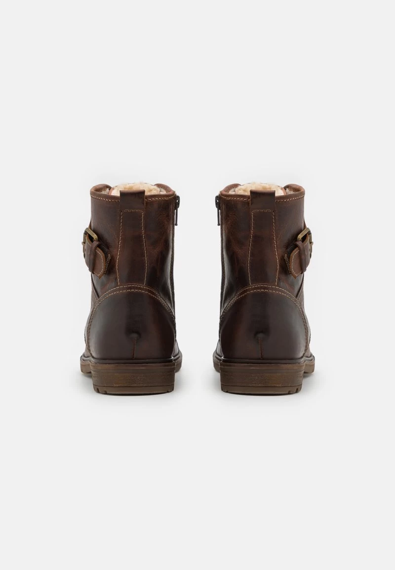 Pier One LEATHER - Schnürstiefelette - Brown - Image 3