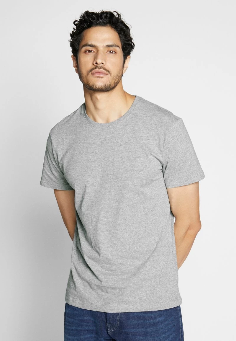 Pier One 4 PACK - T-Shirt Basic - Black/white/blue - Image 2