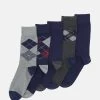 Pier One 5 PACK - Socken - Dark Blue