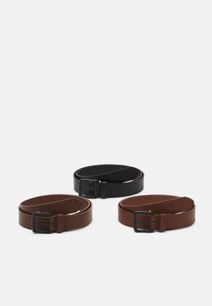Pier One 2 PACK - Gürtel - 802 - Black_708 - Cognac - Image 6