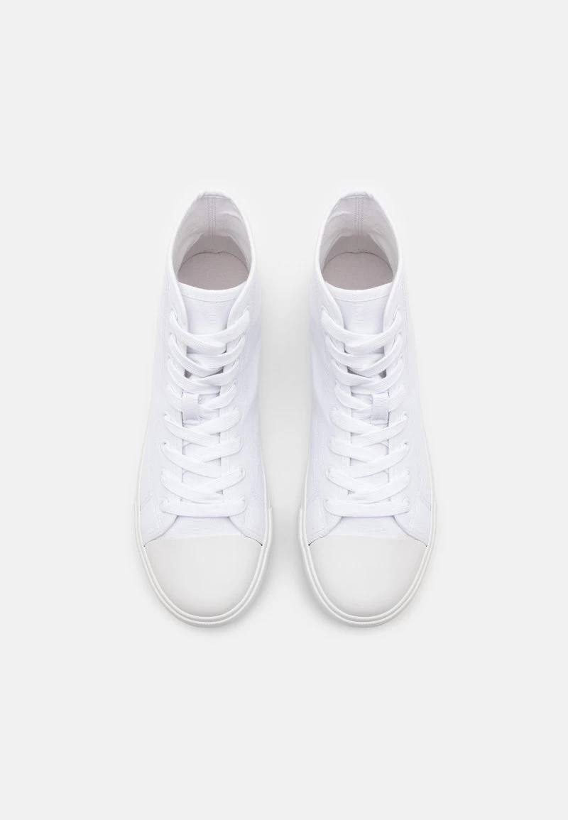 Pier One UNISEX - Sneaker High - White - Image 4