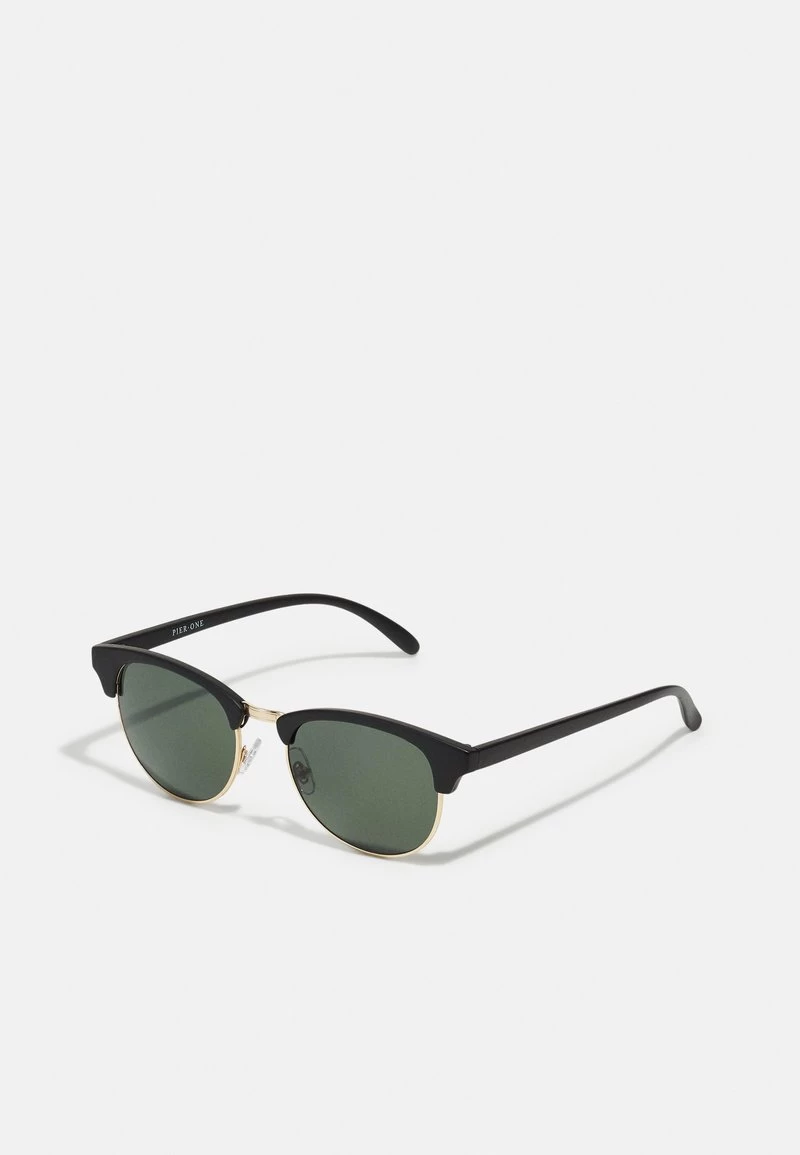 Pier One UNISEX - Sonnenbrille - Black/green - Image 5