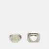 Pier One 2 PACK - Ring - Silver-coloured