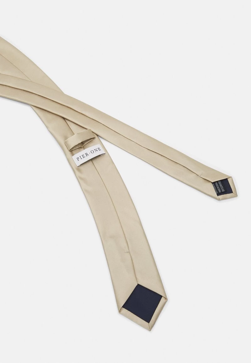 Pier One SET - Einstecktuch - Beige - Image 5