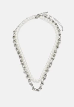 Pier One 2 PACK UNISEX - Halskette - Silver